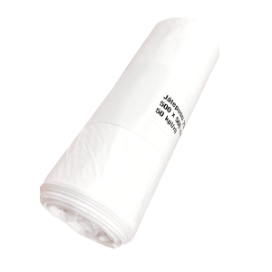 Garbage bag - 25 L - 500 x 560 mm - white