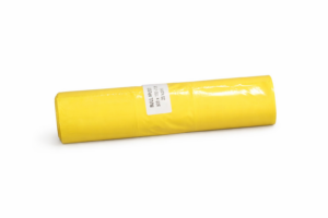 Garbage bag roll - 75 L - 700 x 1000 x 0,05 mm - yellow