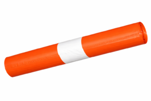 Garbage bag roll - 75 L - 750 x 900 x 0,04 mm - orange