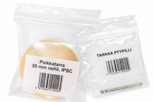 Salpapussi omalla painatuksella